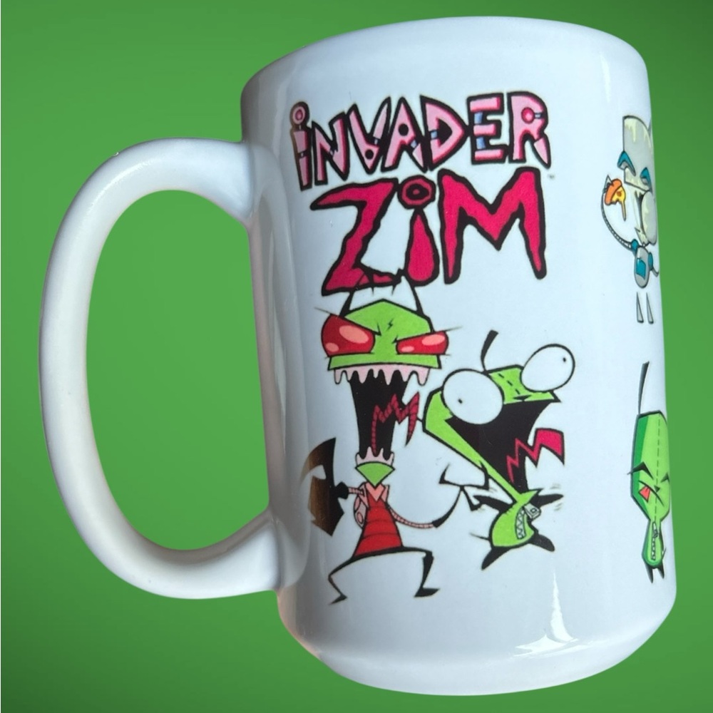 Invader Zim White Mug 15oz